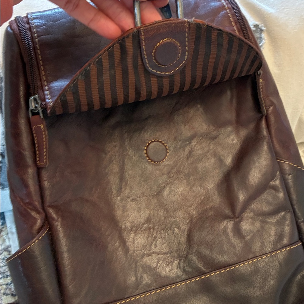 Leather Backpack - image 4